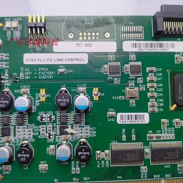 Alt view image 2 of 3 - PLC 9501105 Industrial Control Card, 61XX PLC PC LINK CONTROL Monitoring Machine Card