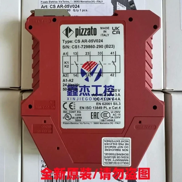 Alt view image 2 of 3 - Italian Pizzato Safety Relay CS AR-05V024