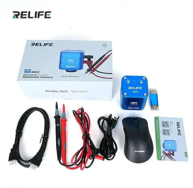 Main image of MC2 Microscope Camera Multimeter 2-in-1 Mobile Phone Repair Industrial Camera Universal 4K high definition output
