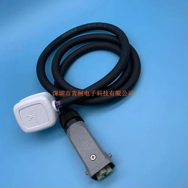 Alt view image 2 of 3 - WAIN Heavy Duty Connector Cable Plug 40A 2-pin 3-pin HARTING Han Q 2/0-MF