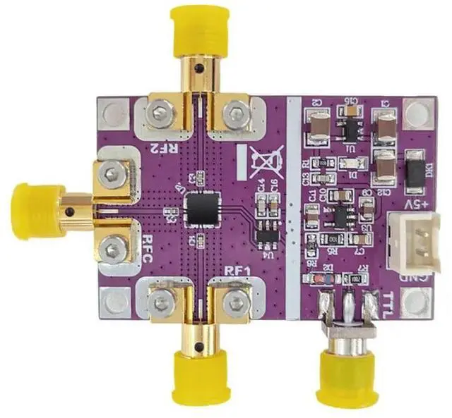 Main image of HMC232A RF switch module 13GHz bandwidth signal switching SPDT switch Low insertion loss High isolation