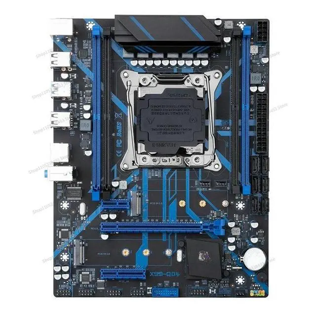 Alt view image 3 of 3 - For X99-QD4 Main Board Four Channel Ddr4 Memory Desktop Computer Game Open More Lga 2011-3 2