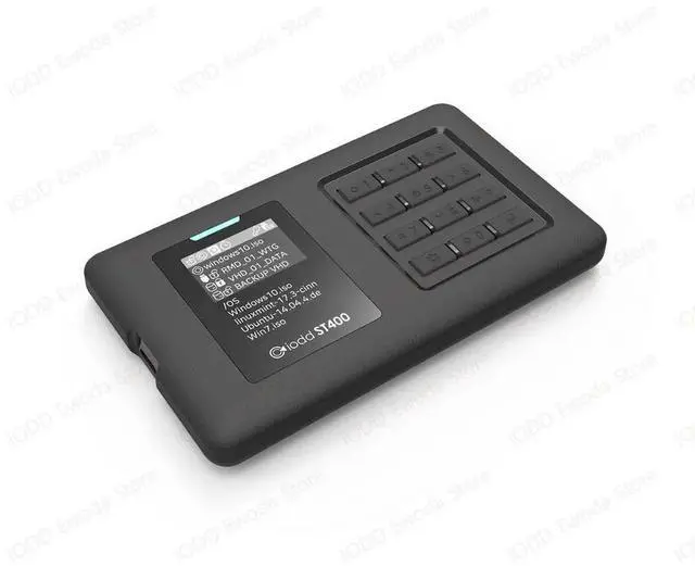Main image of Ioddst400 2.5inch Usb-c Virtual Odd&hdd Aes256 Encryption with Maximum 76slot Write Protection