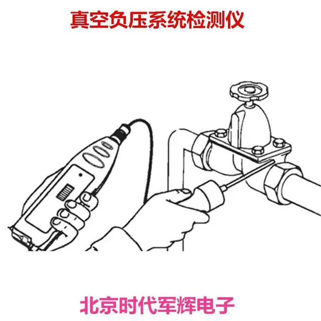 Alt view image 3 of 3 - Ultrasonic Positive and Negative Pressure Leakage Vacuum Detector EM2268
