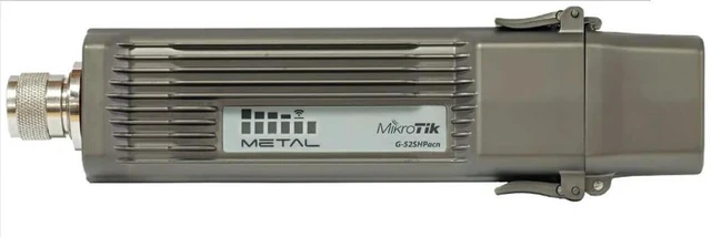 Alt view image 2 of 3 - Mikrotik l 52 ac RBlG-52SHPacn Dual Band AP Bridge N Male