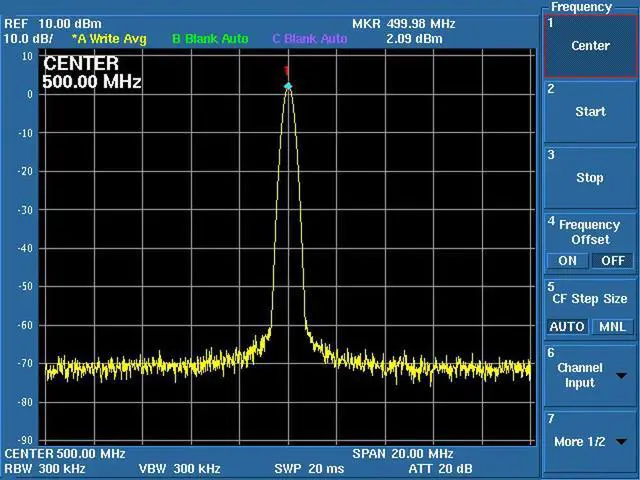 Alt view image 3 of 3 - ADF4355 Module Touch Color Screen Sweep Frequency RF Signal Source VCO Microwave Frequency Synthesizer PLL