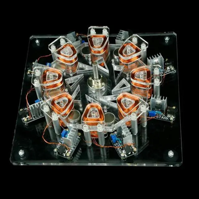 Alt view image 2 of 3 - Star engine, high-power motor, ironless generator, disc motor, gifts, toys, ornaments