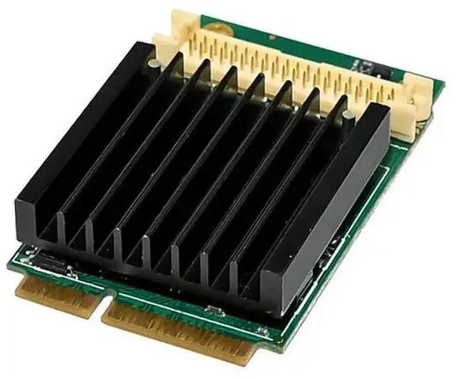 Alt view image 2 of 3 - Mini PCI-E To Dual Port VGA Embedded Image Application Multimedia 2D Graphics Graphics Card SM750