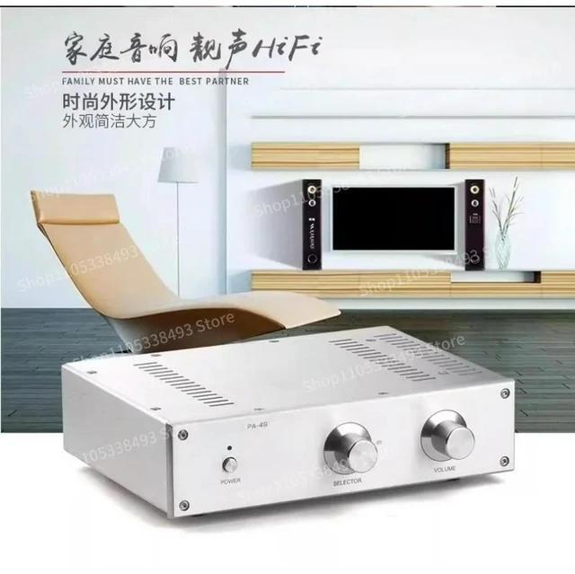Alt view image 2 of 3 - For PA-49 Thick Film Fever Rear Stage Golden Voice Front Stage Merger Machine Household High Power Amplifier 180W Bluetooth 5.3