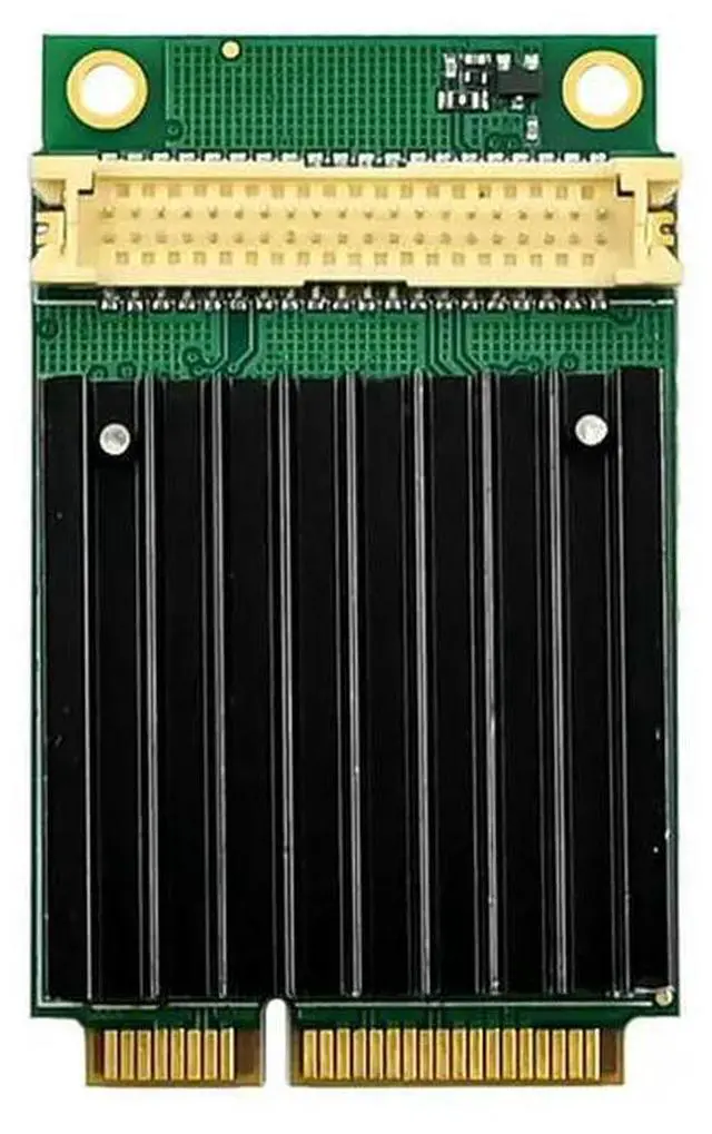 Alt view image 3 of 3 - Mini PCI-E To Dual Port VGA Embedded Image Application Multimedia 2D Graphics Graphics Card SM750