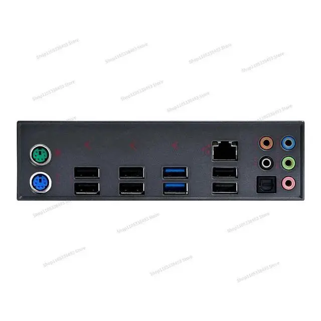 Alt view image 2 of 3 - For X99 X99-TI D4 PLUS Main Board 4 Channels 10 Layers PCB 8 Items Power Supply 2