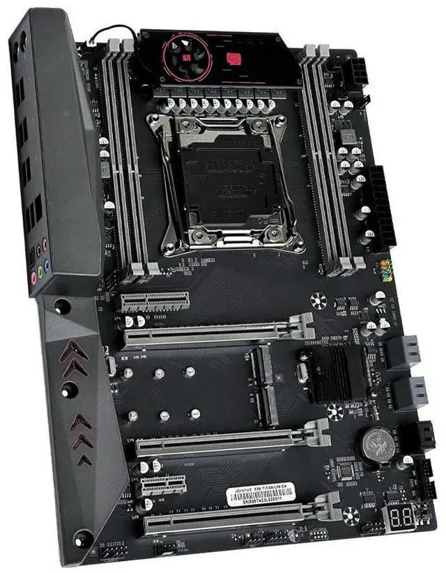 Main image of For X99 X99-TI D4 PLUS Main Board 4 Channels 10 Layers PCB 8 Items Power Supply 2