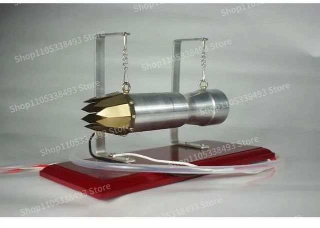 Alt view image 2 of 3 - For Aircraft Engine Turbojet Engine Model Fuel Coal Oil Can Be Started