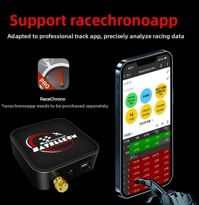 Alt view image 2 of 3 - SatellCom Satellite GPS Racing Data Recorder Supports RaceChrono