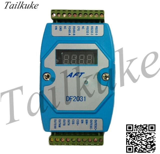Alt view image 2 of 3 - DF2031 Resolver Decoder Board Resolver Board Angle Display Servo Motor Zero Meter