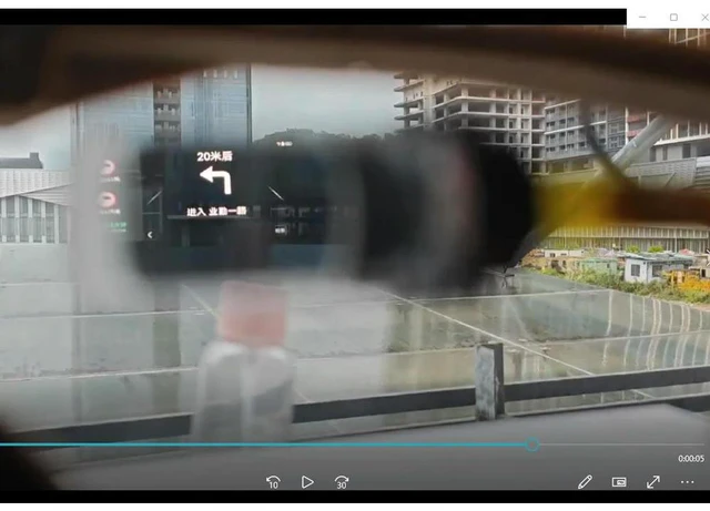 Alt view image 3 of 3 - HUD Head-up Display, Riding Wind Lens, Wearing Navigation Display, ECX336C High-brightness Module