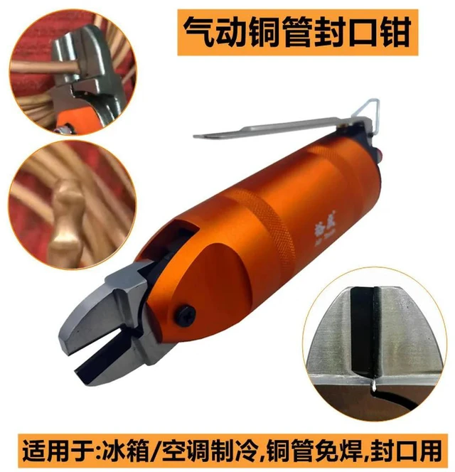 Alt view image 2 of 3 - Yushu Pneumatic Copper Tube Sealing Pliers Style Refrigerator Air Conditioner Refrigeration No Welding Refrigerant Special
