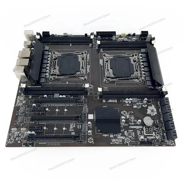 Alt view image 3 of 3 - For Dual X99 Main Board DDR3 2011-3 Desktop Server 2678V3 E5 2676v3 ECC 2pcs