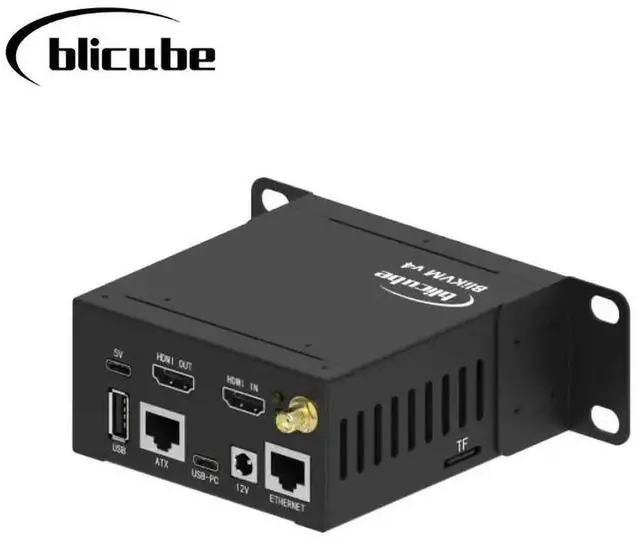 Main image of Blikvmv4 Allwinner Kvm Over Ip Poe Loop Out Remote Control Operation and Maintenance Ipkvm