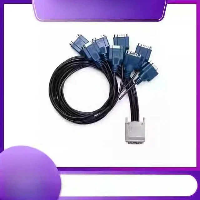 Main image of NI SH68-8DB9 serial cable RS232 cable 197545-01 9Pin male VHDCI male