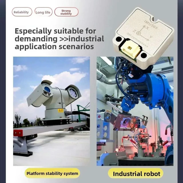 Alt view image 3 of 3 - Rion Humanoid Robot IMU565 Posture Angle MEMS Six-Axis Gyroscope Sensor Vibration Accelerometer