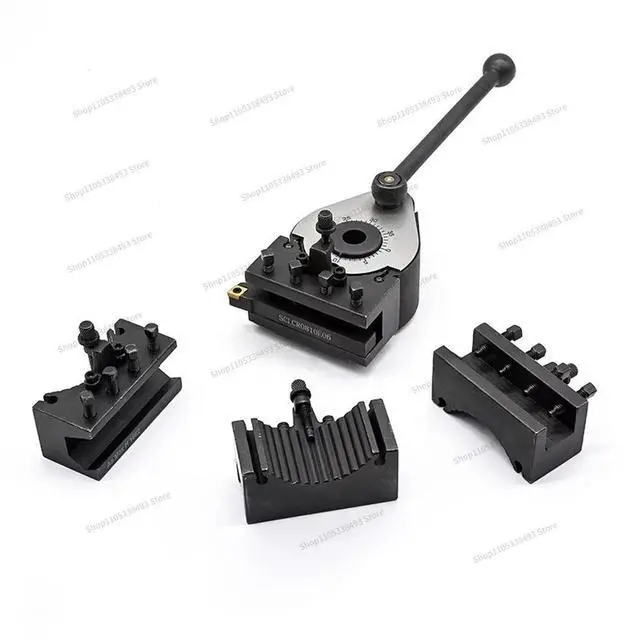 Alt view image 2 of 3 - For Household Lathe Accessories Aa Max Type European Quick-change Tool Holder Lathe Clamp Square Knife Clamp One Four Clamps