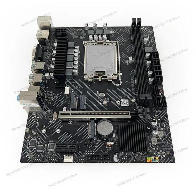 Alt view image 3 of 3 - For B760D5DDR5 Desktop Main Board LGA1700 Pin 12/13 Generation CPUDPHDMIVGA Memory 2 Pieces