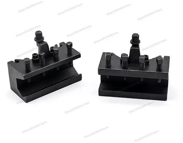 Alt view image 3 of 3 - For Household Lathe Accessories Aa Max Type European Quick-change Tool Holder Lathe Clamp Square Knife Clamp One Four Clamps