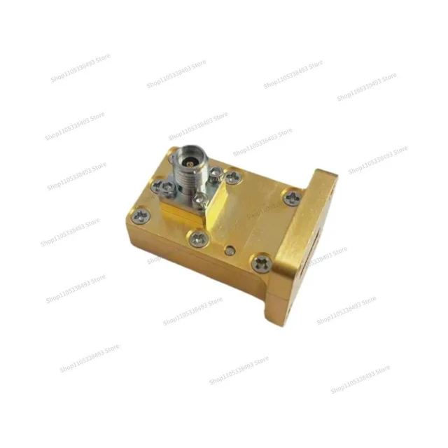 Alt view image 2 of 2 - For WR42 (BJ220) 18.0-26 Quadrature Waveguide Coaxial Converter SZ-AWC42RH-2.92F