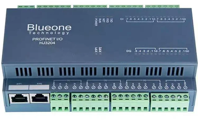 Alt view image 2 of 3 - Profinet Remote IO Module Distributed PN Bus Analog Digital Temperature Blueone