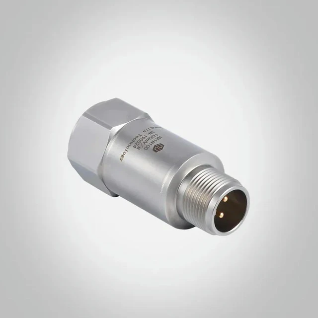 Alt view image 2 of 3 - Acceleration Sensor IEPE Piezoelectric Vibration Meter Probe Fan Pump Bearing Fault Monitoring 100mv/g