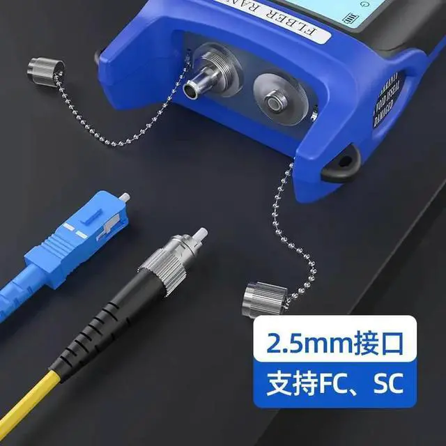 Alt view image 2 of 3 - Fiber Optic Fault Locator, Simple Otdr (optical Time Domain Reflectometer) / Fiber Optic Cable Breakpoint Tester