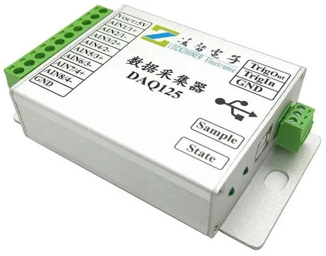 Alt view image 2 of 3 - DAQ125 High-Speed Data Collector AD7606B 16-bit 8-channel Synchronous 800K Sampling Rate USB Real-time Transmission