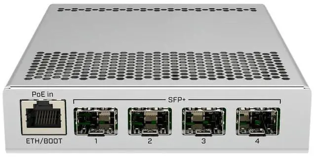 Main image of MikroTik CRS305-1G-4S+IN 10G Five-Port Managed Switch Dual System
