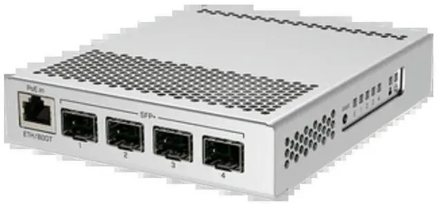 Main image of MikroTik CRS305-1G-4S+IN 10G Five-Port Managed Switch l Redundant Power Supply