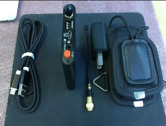 Alt view image 3 of 3 - 1.2G1w Audio Video Transmitter Video Antenna Image Internal Lithium Image Transmission