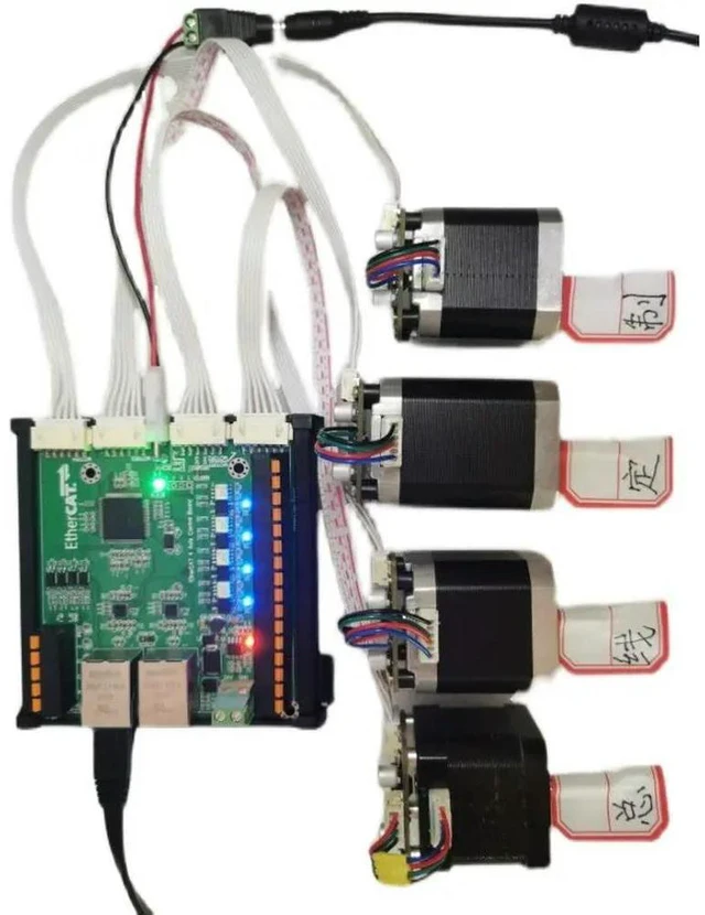 Alt view image 2 of 2 - EtherCAT bus control board + closed-loop stepper motor driver, multi-axis synchronous movement more precise
