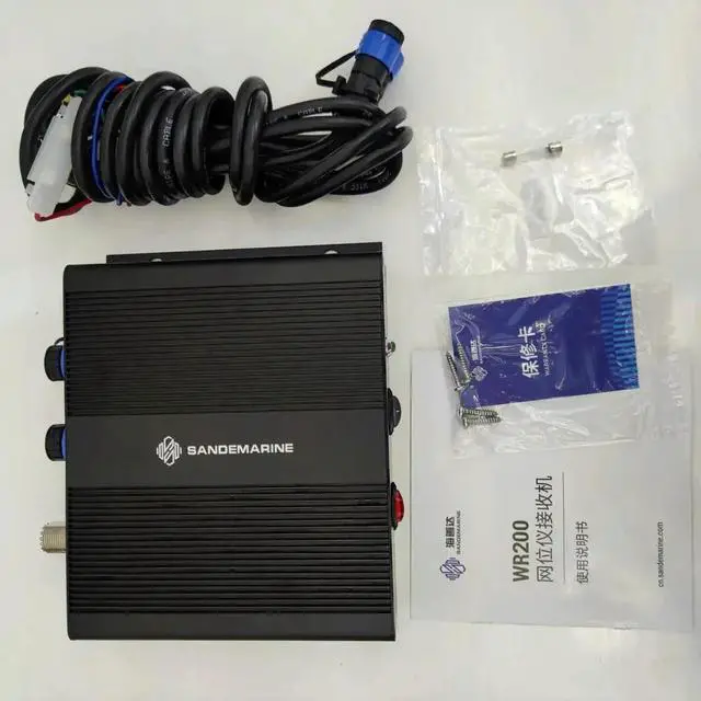 Alt view image 2 of 2 - SANDEMARINE Net Positioning Instrument Receiver WR200 Encrypted Stealth Marine Net Positioning Instrument Black Box AIS Locator