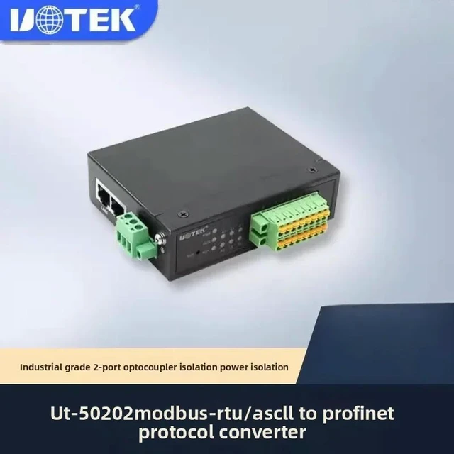 Main image of UT-50202 Modbus-RTU/ASCII to ProfiNet Protocol Converter