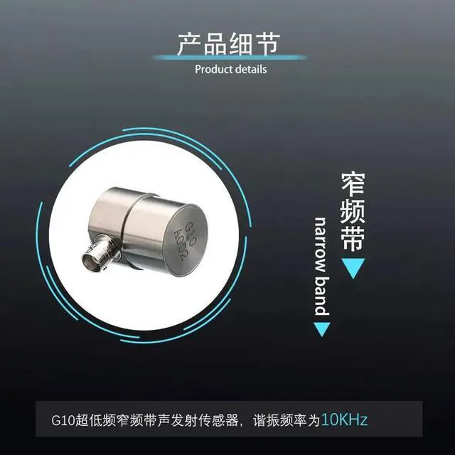 Alt view image 3 of 3 - G10 Narrow-band Low-frequency Sensor, Frequency Range 1Hz-15KHz, Professional Leak Detection Probe
