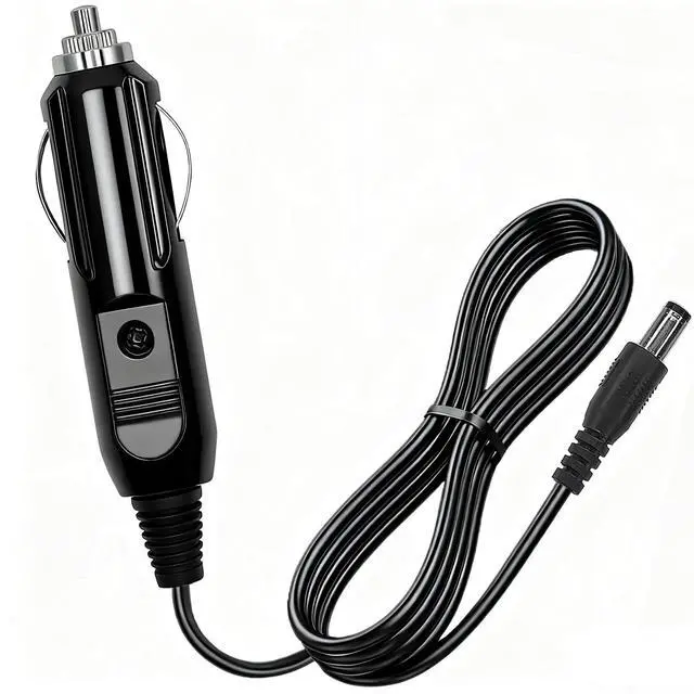 Alt view image 2 of 4 - Car DC Adapter for Halo Bolt Air+ 1750 Portable CAR Jump Starter HBA+59940 | For HALO Bolt Air+ 1750 Portable CAR Jump Starter HBA+59940 HBA 59940 HBA59940 Auto Vehicle Power Supply Cord Charger