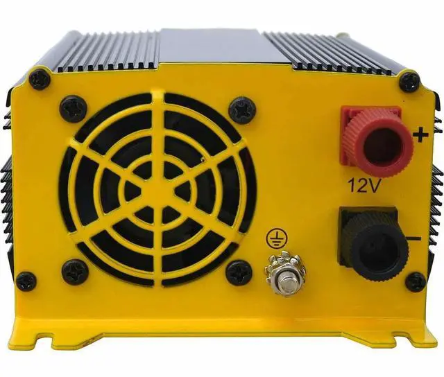 Alt view image 4 of 6 - GoPower! GP-400HD Heavy-Duty Modified Sine Wave Inverter - 400 Watt / 12V