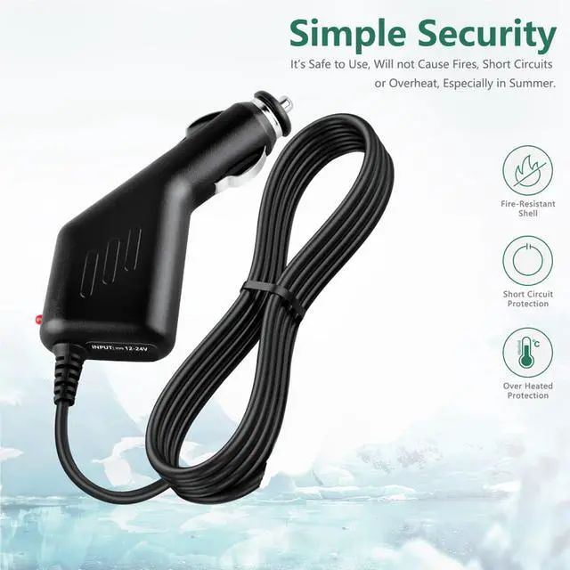 Alt view image 2 of 4 - Car DC Adapter for Standard Horizon HX300 HX300E Floating Handheld VHF FM Marine