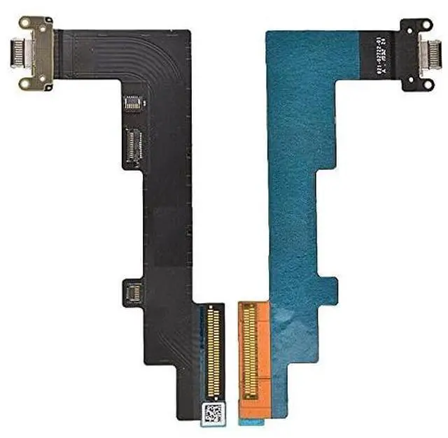 Main image of OEM USB Charger Charging Port Dock Connector Flex Cable Replacement for iPad Air 4 A2324 A2072 A2325 (Cellular Version) USA (Black)