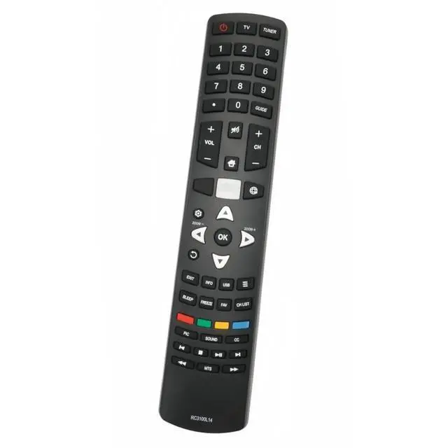 Alt view image 2 of 4 - RC3100L14 TV Remote Control for TCL TV in Living Rooms or Rooms | Size approximately About 10 x 2 x 1 in, Replacement Remote Compatible Models L55S4910I 32D2900 32D2930 40E5900US 43D2900