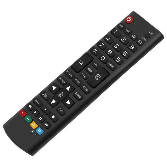 Alt view image 2 of 5 - AKB73715678 TV Remote Control for LG TV in Living Rooms or Rooms | No programming or pairing needed, Replacement Remote Compatible Models 24LN451B-PU 24LN4510 29LN4510