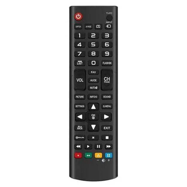 Alt view image 5 of 5 - AKB73715678 TV Remote Control for LG TV in Living Rooms or Rooms | No programming or pairing needed, Replacement Remote Compatible Models 24LN451B-PU 24LN4510 29LN4510