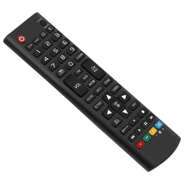 Alt view image 3 of 5 - AKB73715678 TV Remote Control for LG TV in Living Rooms or Rooms | No programming or pairing needed, Replacement Remote Compatible Models 24LN451B-PU 24LN4510 29LN4510