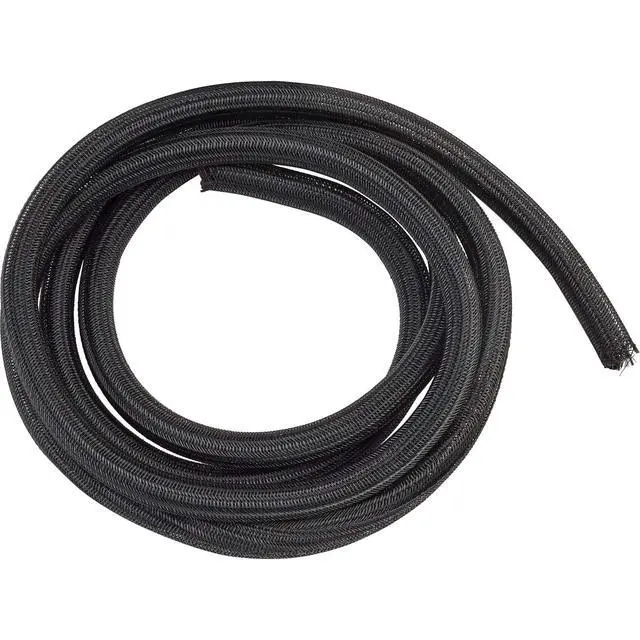 Alt view image 2 of 7 - Braided Nylon Split Wire Loom Wrap, 3/4 Inch, 10 Foot Wire Sleeve