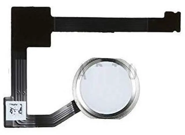 Main image of Replacement for iPad Air 2/iPad mini 4/iPad Pro 12.9" 1st Gen (2015) Home Button Module Menu Key Button Flex Cable USA (White)